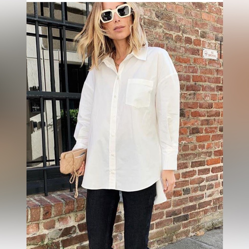 Mika shirt in white Anine Bing
